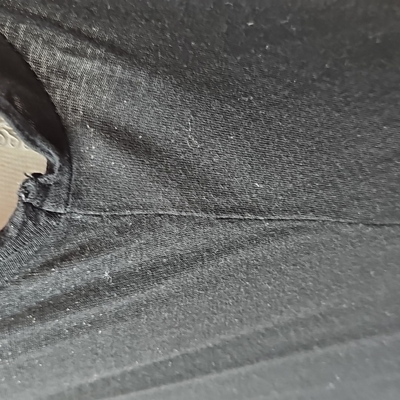 MICHAEL MICHAEL KORS BLACK PLEATED SHORT FLUTTER SLEEVE PULLOVER TOP - Picture 7 of 9